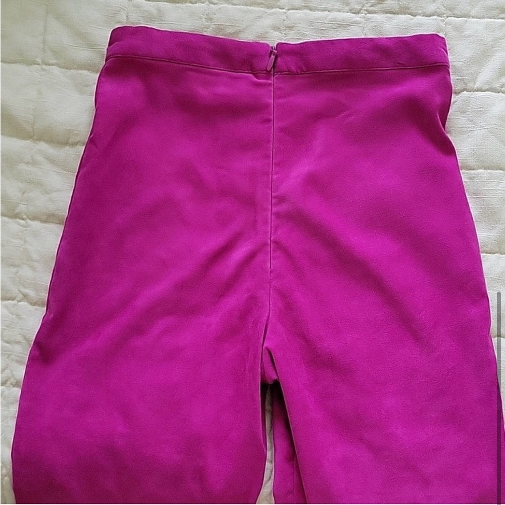 House of CB pink lace up pants. - Picture 4 of 5